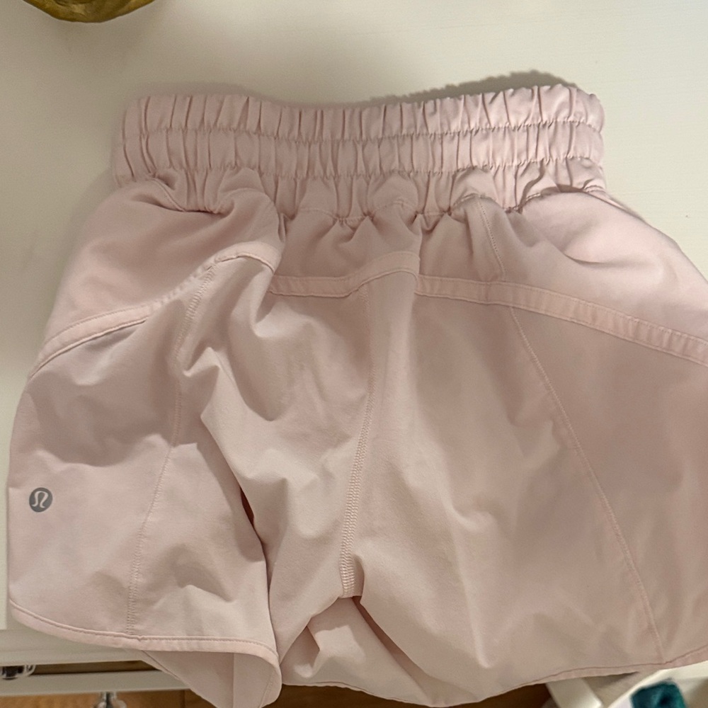 lululemon athletica Women's Light Pink Athletic Shorts